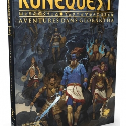Runequest Aventures dans Glorantha couverture 3d Studio Deadcrows | Jeux Toulon L'Atanière