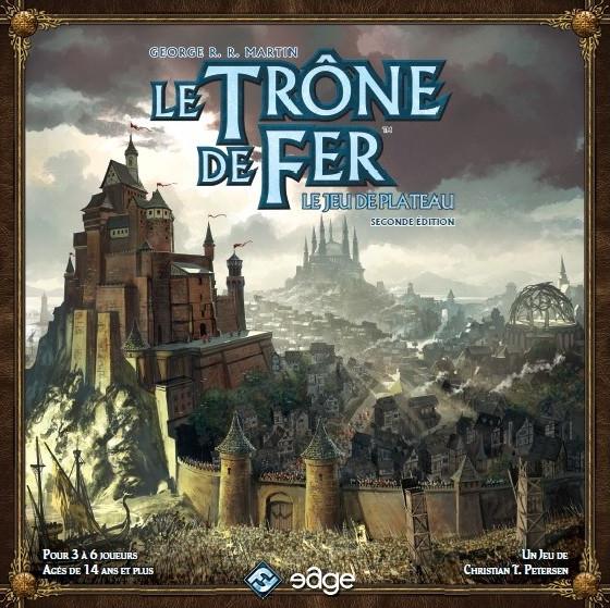 Le Trone de Fer jeu de plateau 2e edition couv flat FFG Fantasy Flight Games | Jeux Toulon L'Atanière