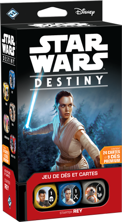 Star Wars Destiny Rey deck