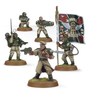 Astra Militarum : Cadian Command Squad