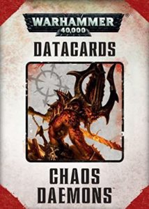 Démons du chaos : Datacards francais