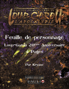 Loup-Garou : Fiches Personnage