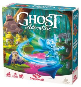 Ghost Adventure boite Buzzy Games Spinboard | Jeux Toulon L'Atanière