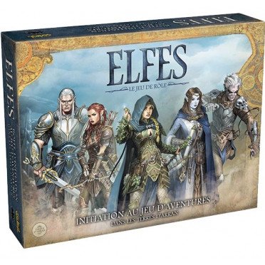 Elfes, le jeu de rôle des Terres d'Arran : LA boite d'initiation