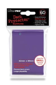 Pochettes Japonais x60 Ultra Pro : Violet