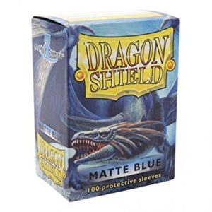 Pochettes Standard x100 Dragon Shield Matte : Blue