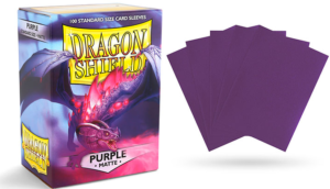 Pochettes Standard x100 Dragon Shield Matte : Purple