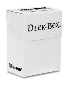 Deck Box 80+ Ultra Pro : Blanc