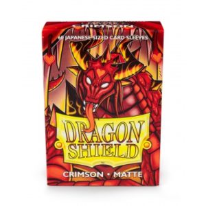 Pochettes Japonais x60 Dragon Shield Matte : Crimson
