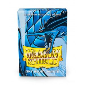 Pochettes Japonais x60 Dragon Shield Matte : Sky Blue