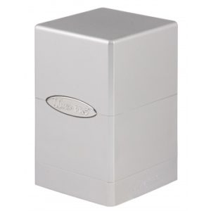 Deck Box 100+ Ultra Pro Satin Tower : Metallic Silver