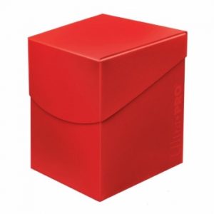 Deck Box 100+ Ultra Pro : Apple Red