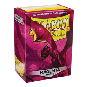 Pochettes Standard x100 Dragon Shield Matte : Magenta