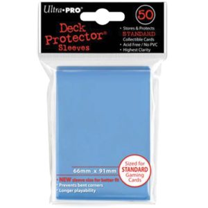 Pochettes Standard Ultra Pro x50 : Bleu Ciel