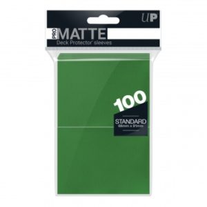 Pochettes format Standard Ultra Pro Matte (x100) : Vert