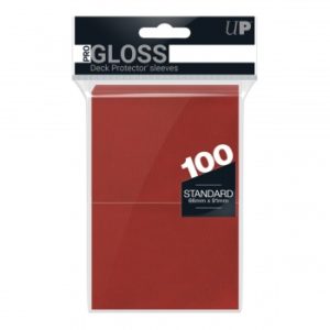 Pochettes format standard Ultra Pro (x100) : Rouge