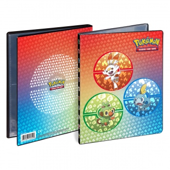 Cahier range cartes Epée et Bouclier 4 Pokémon pour 80 cartes