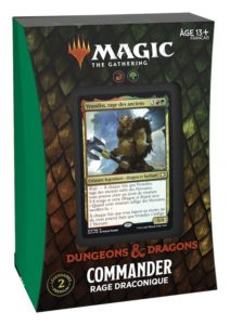 Magic : Forgotten Realms (AFR) - Deck Commander - Gruul (G/R) - Rouge/Vert, Variation Magic