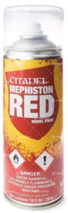 Citadel Sous-Couche : Mephiston Red (E:P360)
