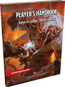 Donjons &amp; Dragons 5 : Player's Handbook (DD5)