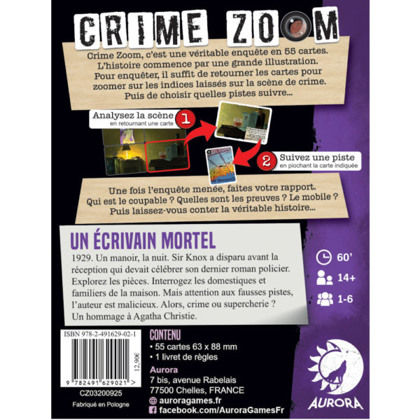 crime zoom un ecrivain mortel 2 jeux Toulon L Ataniere.jpg | Jeux Toulon L'Atanière