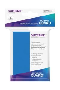 Pochettes Ultimate Guard Standard X50 : Bleu Roi