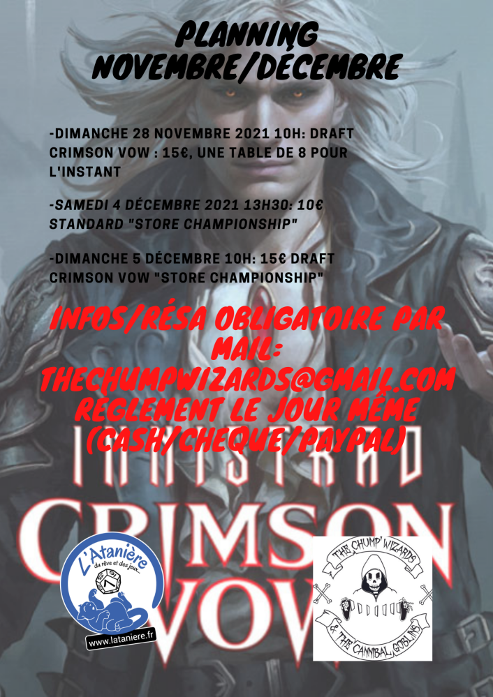PLANNING novembredecembre | Jeux Toulon L'Atanière