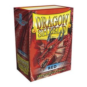 Pochettes Standard x100 Dragon Shield : Red (Rouge)