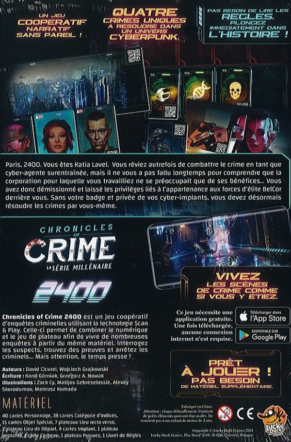 chronicles of crime millennium 2400 3 jeux Toulon L Ataniere.jpg | Jeux Toulon L'Atanière