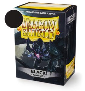 Pochettes Standard x100 Dragon Shield : Black