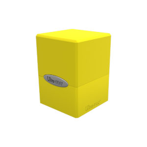 Deck Box 100+ Ultra Pro Satin Cube : Lemon Yellow
