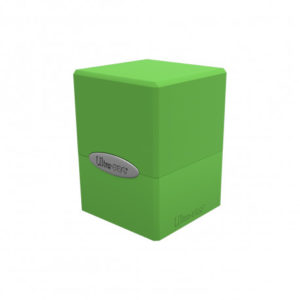 Deck Box 100+ Ultra Pro Satin Cube : Lime Green