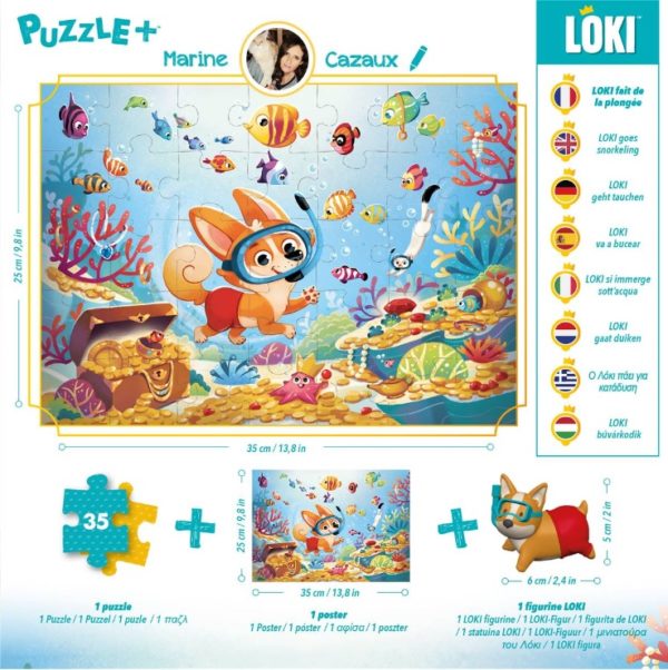loki puzzle loki fait de la plongee 35 pieces 2 jeux Toulon L Ataniere.jpg | Jeux Toulon L'Atanière