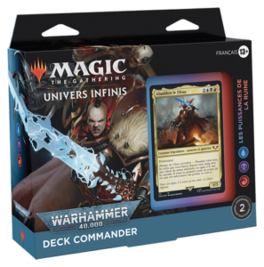 Magic Univers Infinis : Deck Commander - Warhammer 40000 (WH 40K)