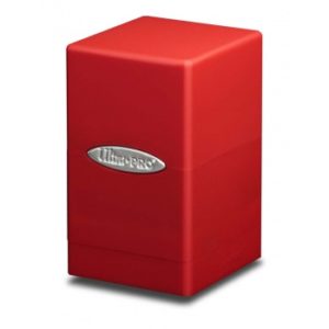 Deck Box 100+ Ultra Pro Satin Tower : Red