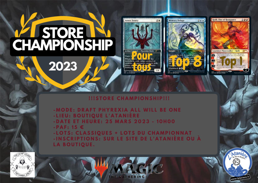 L Ataniere Store Championship Toulon 2023 Chump | Jeux Toulon L'Atanière