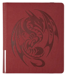 Portfolio en Cuir  Dragon Shield - Rouge