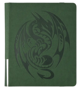 Portfolio en Cuir  Dragon Shield - Vert