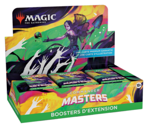 Magic : Commander Masters - Boite de 24 Boosters d'Extension