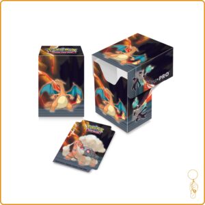 Deck Box illustrée Pokémon 80+ : Dracaufeu Scorching Summit