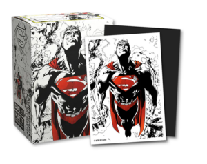 Pochettes STD x100 DGS Art : Superman Core Rouge et Blanc
