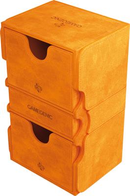 deck box stronghold 200 xl orange 1 jeux Toulon L Ataniere.jpg | Jeux Toulon L'Atanière