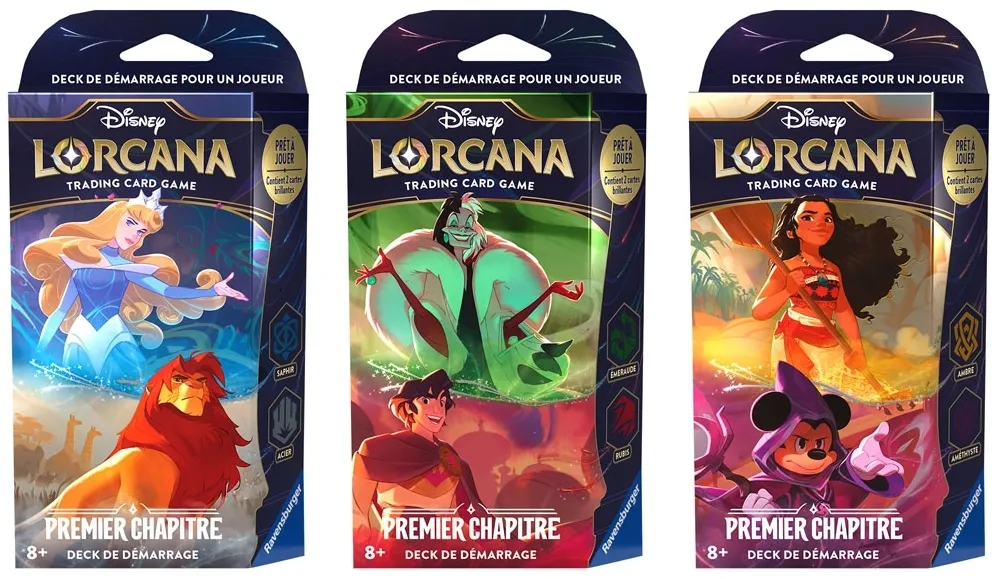 Decks Disney Lorcana Premier Chapitre cropped | Jeux Toulon L'Atanière