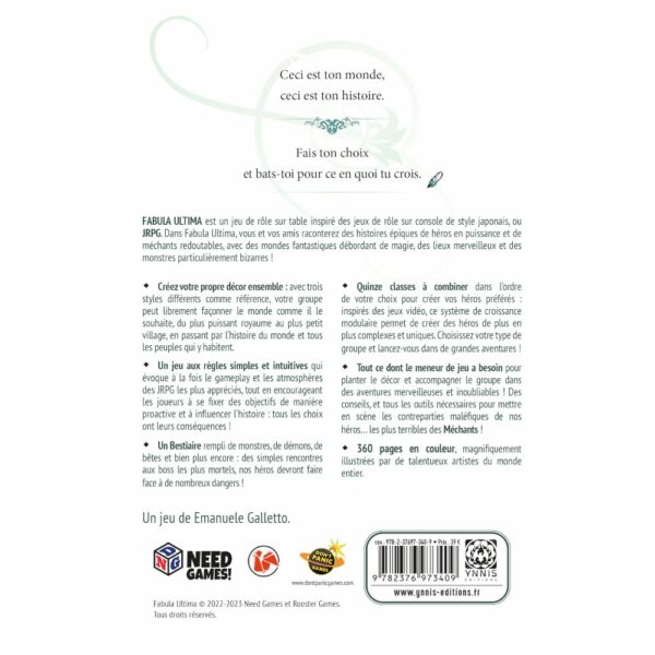 fabula ultima livre de base 2 jeux Toulon L Ataniere.jpg | Jeux Toulon L'Atanière