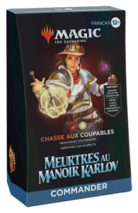 Magic : Meutres au Manoir Karlov (MKM) :  Deck Commander - Blanc/Rouge, Variation Magic