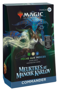 Magic : Meutres au Manoir Karlov (MKM) :  Deck Commander - Blanc/Bleu/Vert, Variation Magic