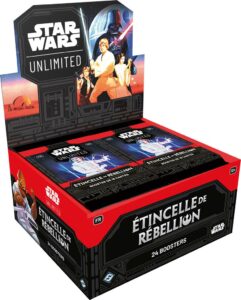 Star Wars Unlimited : Étincelle de Rebellion - Boite de 24 boosters Display (FR)