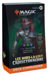 Magic : Hors-La-Loi de Croisetonnerre (OTJ) - Deck Commander - Bleu/Noir/Vert, Variation Magic