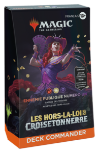 Magic : Hors-La-Loi de Croisetonnerre (OTJ) - Deck Commander - Blanc/Noir/Rouge, Variation Magic