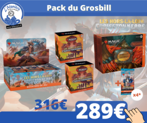 Magic Hors-La-Loi de Croisetonnerre (OTJ) : Pack Grosbill (FR)